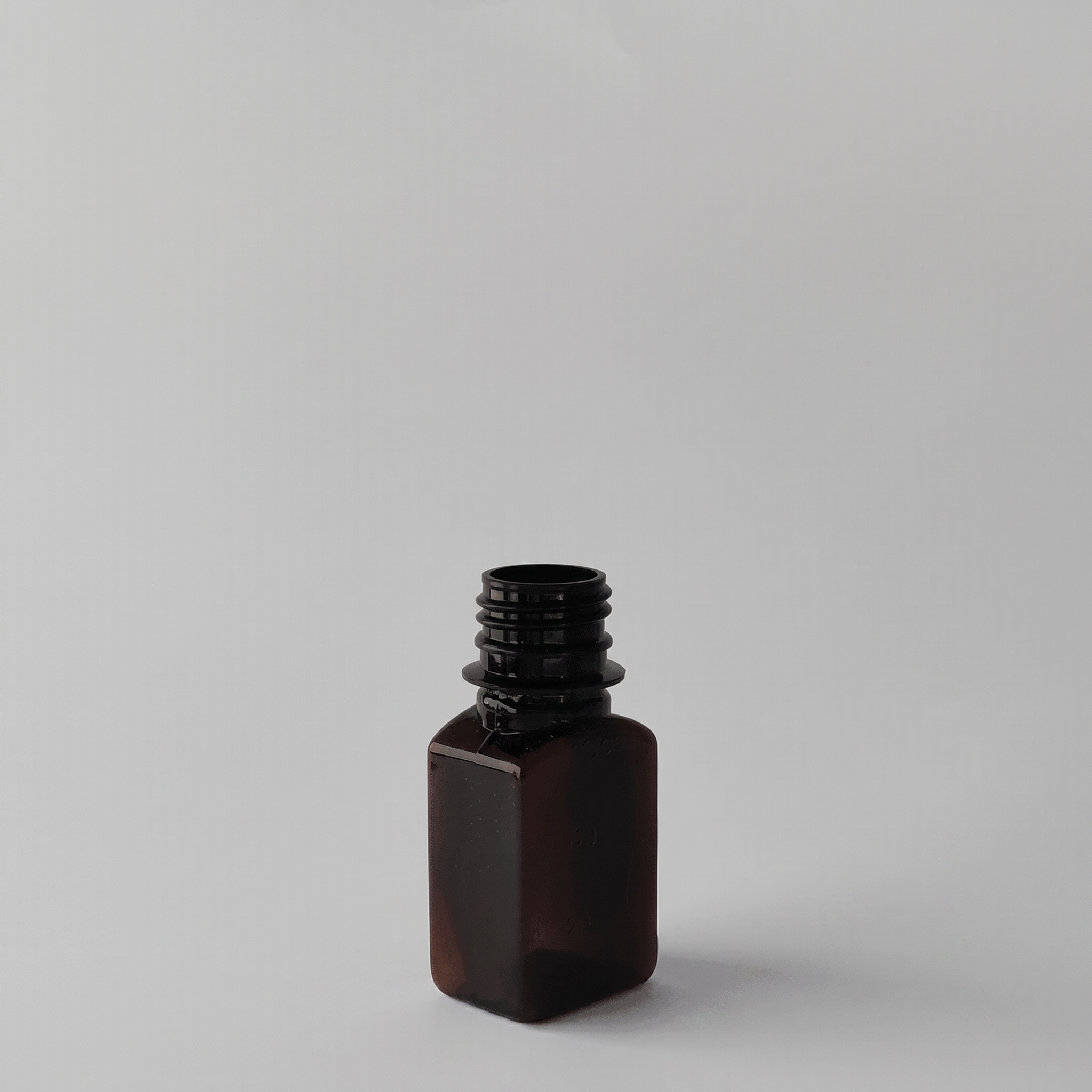 بطری پت ۶۰ سی سی کتابی قهوه ای بسته ۳۰۰ عددی